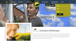 Desktop Screenshot of greenforcewindowpro.com